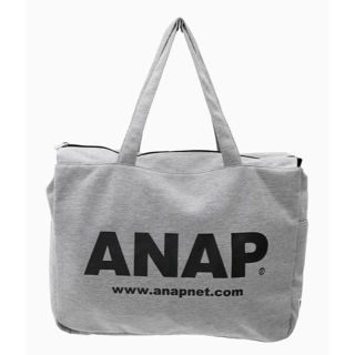 アナップ(ANAP)の♪新品　ANAP　裏毛2wayマザーズBAG　グレー♪(ショルダーバッグ)