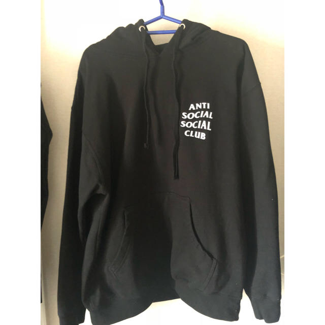 ANTI(アンチ)のanti social social club hoodie Lサイズ メンズのトップス(パーカー)の商品写真