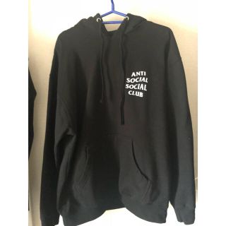 アンチ(ANTI)のanti social social club hoodie Lサイズ(パーカー)