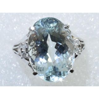 gunter様専用　アクアマリン 6.39ct(リング(指輪))