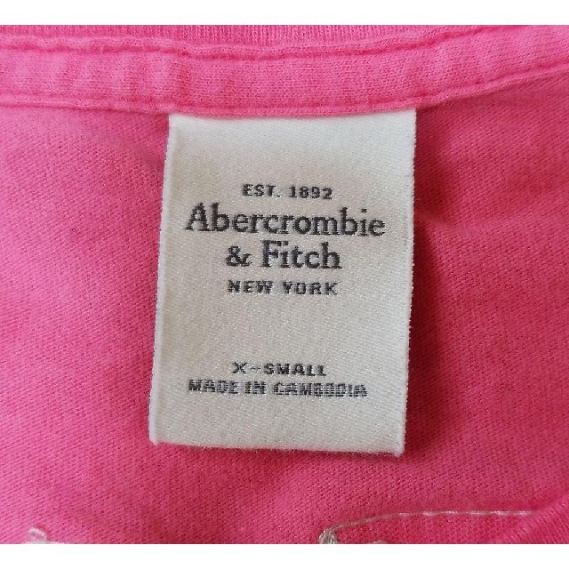 Abercrombie&Fitch(アバクロンビーアンドフィッチ)のAbercrombie&Fitch　Tシャツ レディースのトップス(Tシャツ(半袖/袖なし))の商品写真