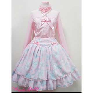 アンジェリックプリティー(Angelic Pretty)の9/3まで出品　Angelic Pretty　ラッピングリボンスカート(ひざ丈スカート)