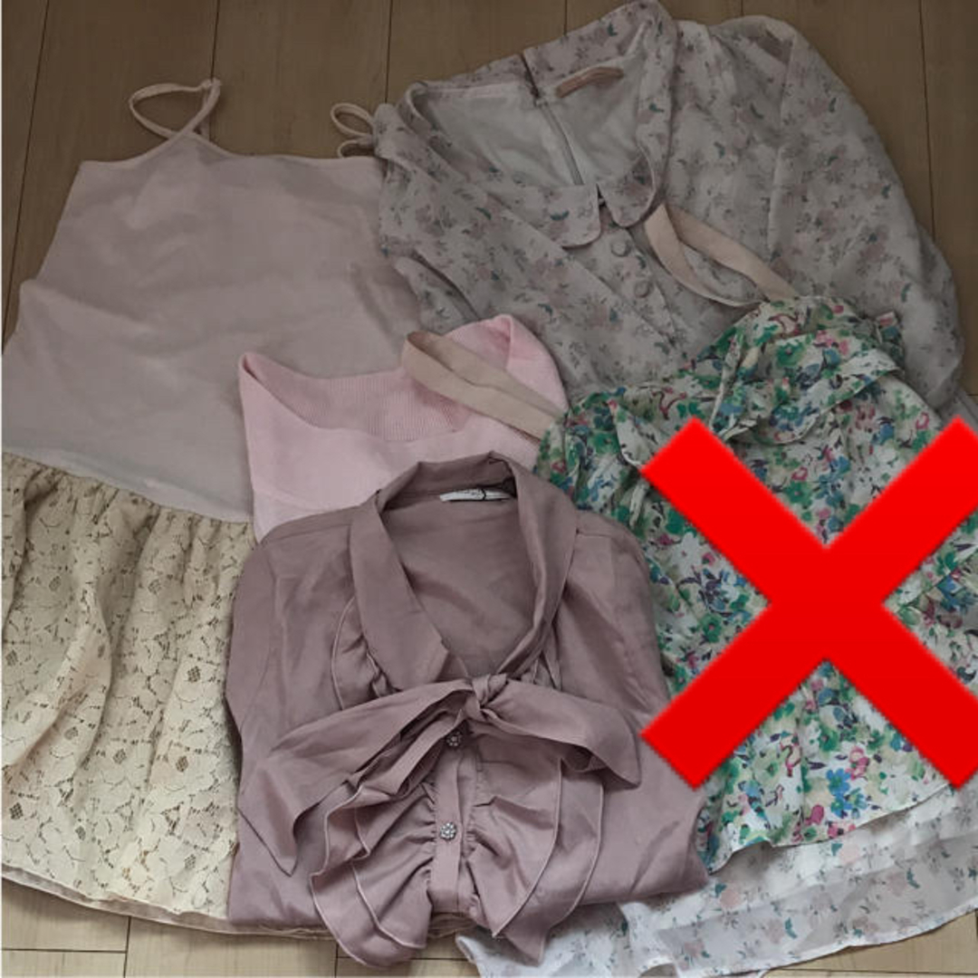 dazzlin(ダズリン)のcancam系ブランドお洋服♡4点まとめ売り⑧ レディースのワンピース(ミニワンピース)の商品写真