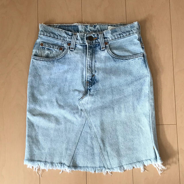 Levi's(リーバイス)のリーバイス デニムスカート  古着 LevI's555 レディースのスカート(ひざ丈スカート)の商品写真