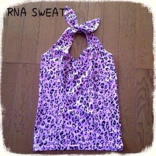 アールエヌエー(RNA)のRNA SWEAT▷ホルターネックキャミ(キャミソール)