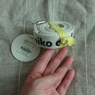 ニコアンド(niko and...)のniko and...ロゴテープベルト 新品 ニコアンド(ベルト)