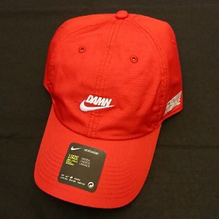 ナイキ(NIKE)のNIKE TDE CAP KENDRICK LAMAR RED キャップ 赤(キャップ)