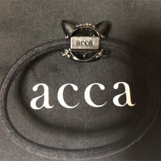 accaキラキラ猫ゴム