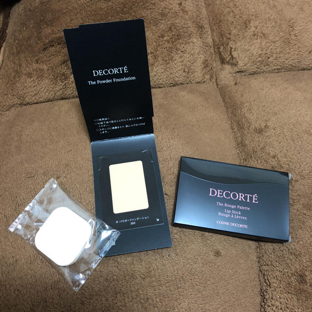 COSME DECORTE(コスメデコルテ)のコスメデコルテリップパレット ファンデーションサンプルセット コスメ/美容のキット/セット(サンプル/トライアルキット)の商品写真