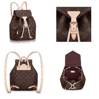 ルイヴィトン(LOUIS VUITTON)の2017-18AW 新作★LOUIS VUITTON モンスリ バックパック(リュック/バックパック)