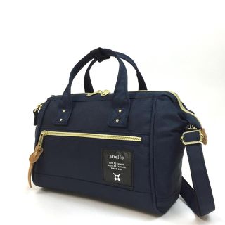 アネロ(anello)の【anello】《15%OFF》2wayミニボストンショルダー［ネイビー］(ショルダーバッグ)