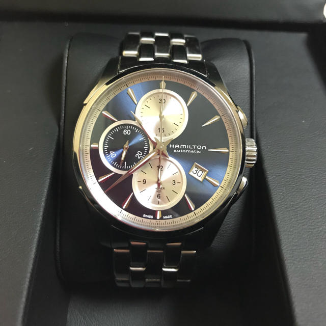 期間限定キャンペーン Hamilton - ハミルトン ジャズマスターオートクロノ 美品 腕時計(アナログ)