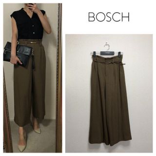 ボッシュ(BOSCH)のボッシュ✨ビーアビリティ✨ベルト付き✨ワイドパンツ(カジュアルパンツ)