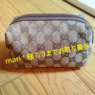 グッチ(GUCCI)のmari＊様 7/3までお取り置き(ポーチ)