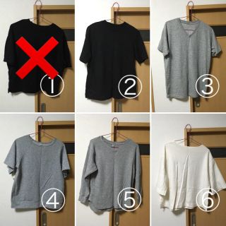 ユニクロ(UNIQLO)のみやびょん様専用！！クロップドクルーネックTシャツ！(Tシャツ(半袖/袖なし))