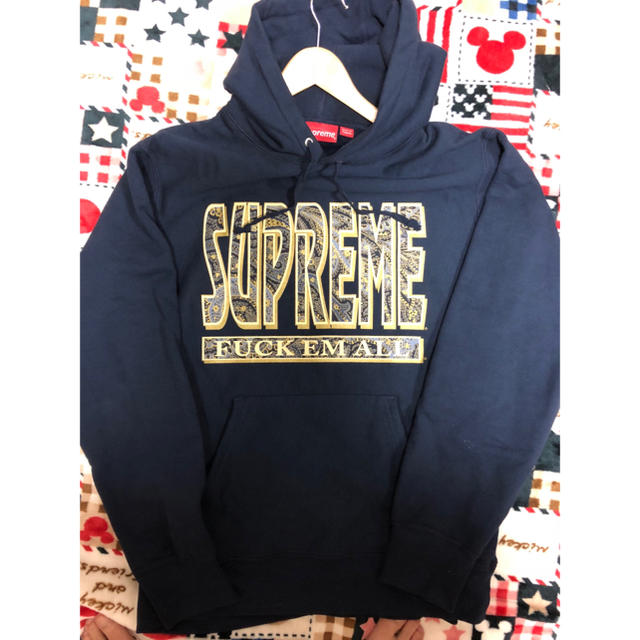 ますが Supreme - Supreme Fuck Em All パーカーの通販 by T｜シュプリームならラクマ トップス