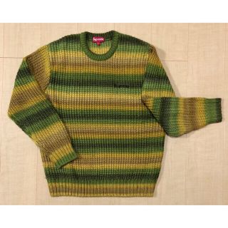 シュプリーム(Supreme)のsupreme Ombre Stripe Sweater シュプリーム セーター(ニット/セーター)