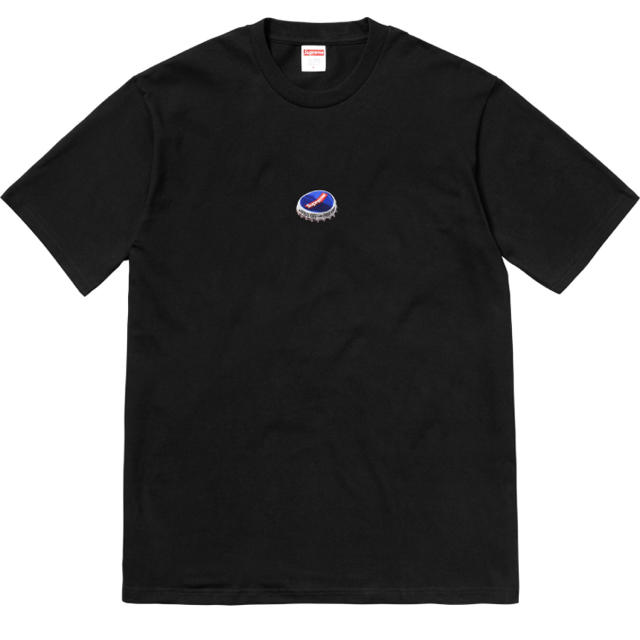 Supreme(シュプリーム)のsupreme Bottle Cap Tee M 黒 シュプリーム  Tシャツ メンズのトップス(Tシャツ/カットソー(半袖/袖なし))の商品写真