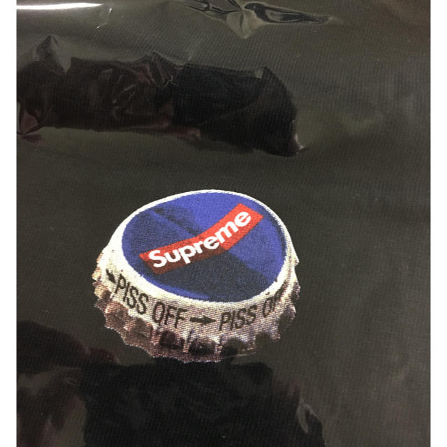 Supreme(シュプリーム)のsupreme Bottle Cap Tee M 黒 シュプリーム  Tシャツ メンズのトップス(Tシャツ/カットソー(半袖/袖なし))の商品写真