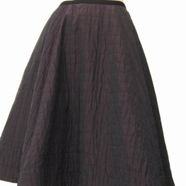 メール便無料 ロング Skirt フォクシー キルティング 43977 FOXEY