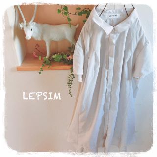 レプシィム(LEPSIM)のLEPSEM＊シャツワンピ(ひざ丈ワンピース)