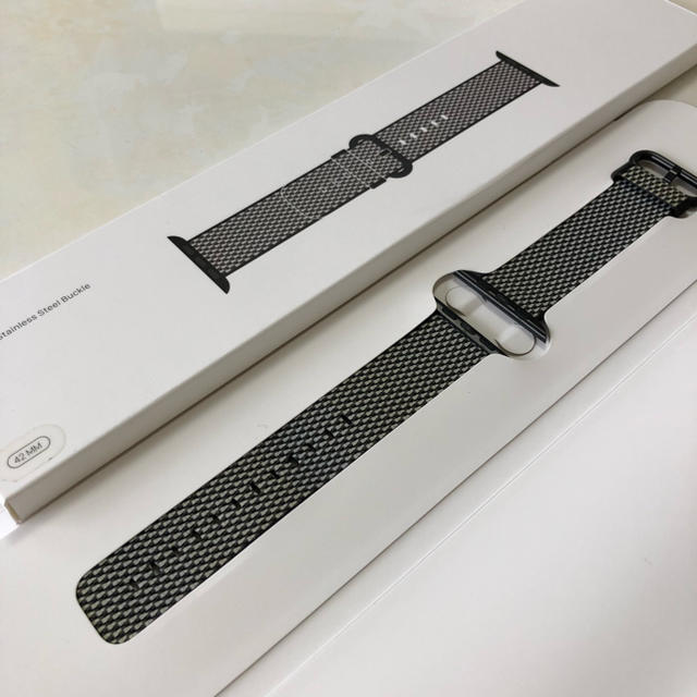 Apple Watch(アップルウォッチ)の純正 Apple Watch 42mm ウーブンナイロンバンド スマホ/家電/カメラのスマホアクセサリー(その他)の商品写真