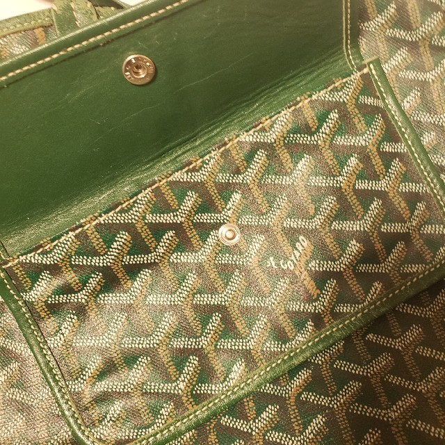 GOYARD(ゴヤール)のGOYARD PM グリーン ゴヤール　サンルイ　トートバッグ レディースのバッグ(トートバッグ)の商品写真