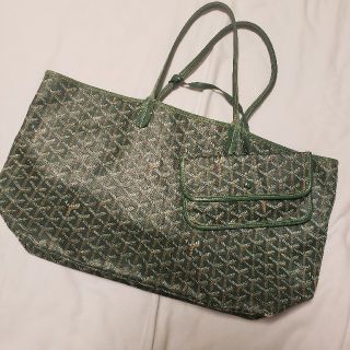 ゴヤール(GOYARD)のGOYARD PM グリーン ゴヤール　サンルイ　トートバッグ(トートバッグ)