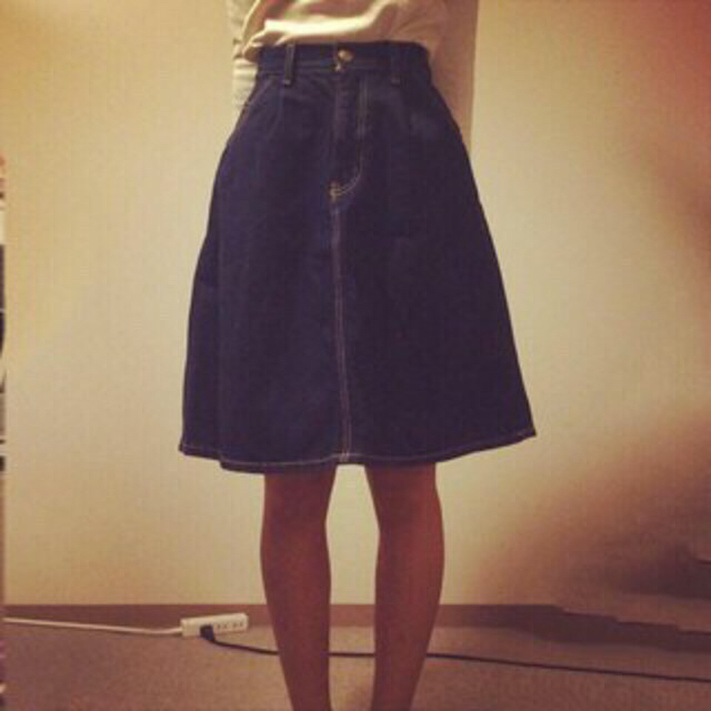 moussy(マウジー)のMOUSSYフレアスカート レディースのスカート(ひざ丈スカート)の商品写真