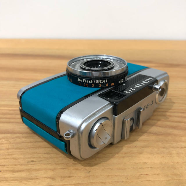 NEW通販】 OLYMPUS OLYMPUS PEN EE-3 ターコイズブルーの通販 by 4511works｜オリンパスならラクマ 