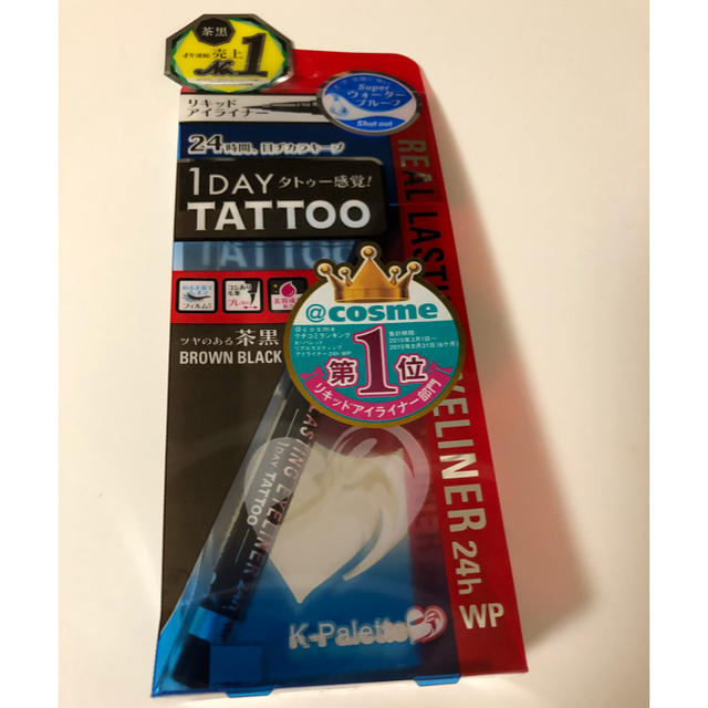 K-Palette(ケーパレット)のTATTOOタトゥーアイライナー コスメ/美容のベースメイク/化粧品(アイライナー)の商品写真