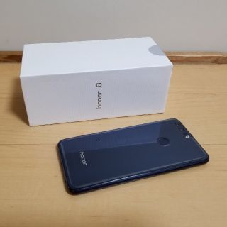 【おまけ付】Huawei honor8（サファイアブルー）(スマートフォン本体)