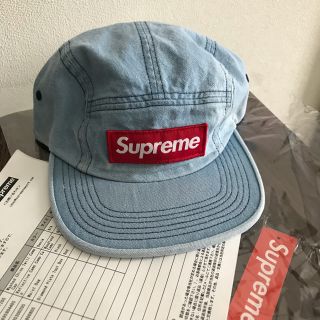 シュプリーム(Supreme)のSupreme washed chino twill camp cap (キャップ)