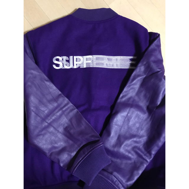 Supreme(シュプリーム)の最終出品 supreme 18aw motion logo XL  18fw メンズのジャケット/アウター(スタジャン)の商品写真