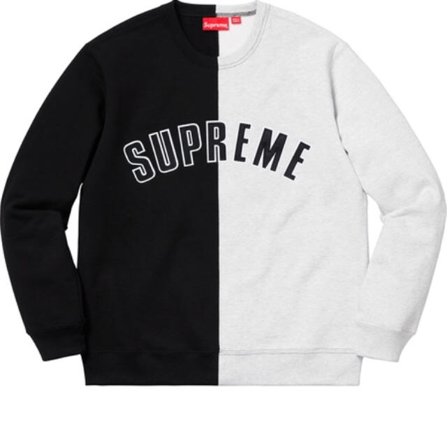 Supreme  スウェット Split Crewneck Sweatshirt