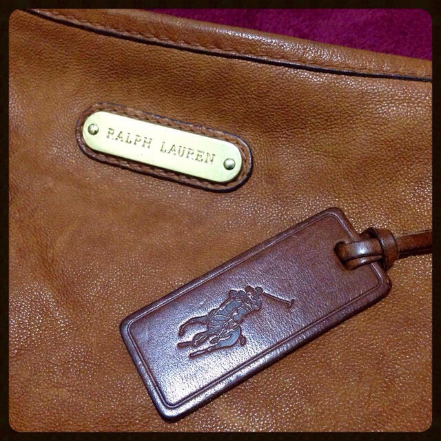 Ralph Lauren(ラルフローレン)のラルフローレン♡本革バッグ レディースのバッグ(ショルダーバッグ)の商品写真