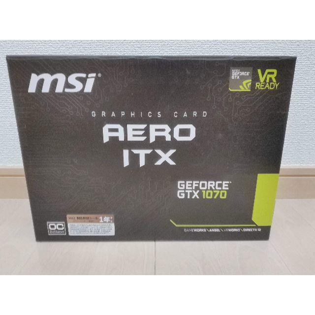 MSI Geforce GTX 1070 スマホ/家電/カメラのPC/タブレット(PCパーツ)の商品写真