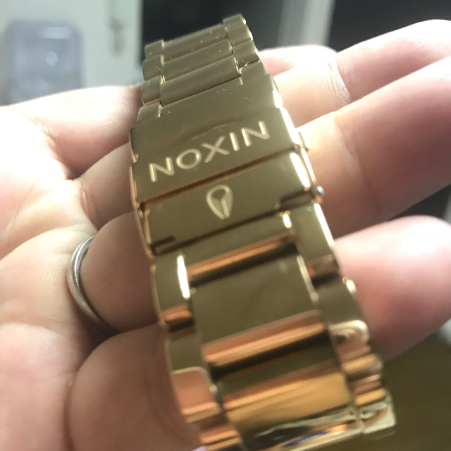 NIXON(ニクソン)のNIXON 42-20 ローズゴールド レディースのファッション小物(腕時計)の商品写真