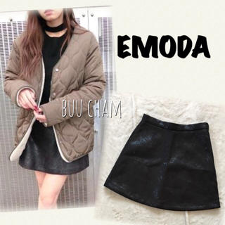エモダ(EMODA)のEMODA♡フェイクレザーミニスカート(ミニスカート)