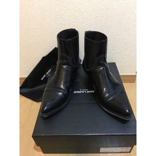 サンローラン(Saint Laurent)の美品☆希少☆サンローラン☆15ss サンティアゴヒールブーツ(ブーツ)