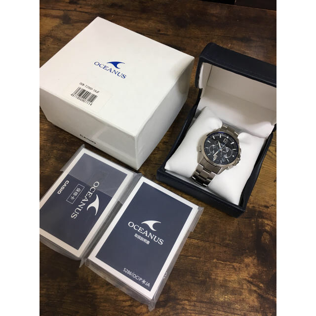 CASIO(カシオ)のCASIO OCEANUS オシアナス クラシック OCW-T2000-1AJF メンズの時計(腕時計(アナログ))の商品写真