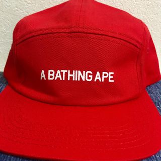 アベイシングエイプ(A BATHING APE)の【美品】A BATHING APE エイプ キャップ(キャップ)