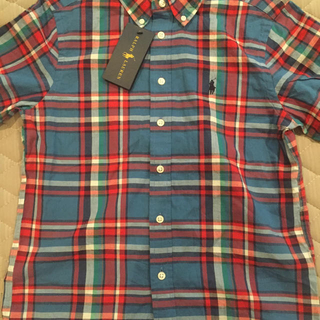ラルフローレン(Ralph Lauren)のお値下げ❗️新品ラルフローレン半袖シャツ 150センチ(ブラウス)