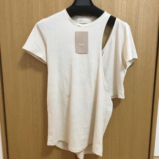 ビューティアンドユースユナイテッドアローズ(BEAUTY&YOUTH UNITED ARROWS)の 正規品 新品未使用タグ付き リトルスージー アシンメトリーＴシャツ(Tシャツ/カットソー(半袖/袖なし))