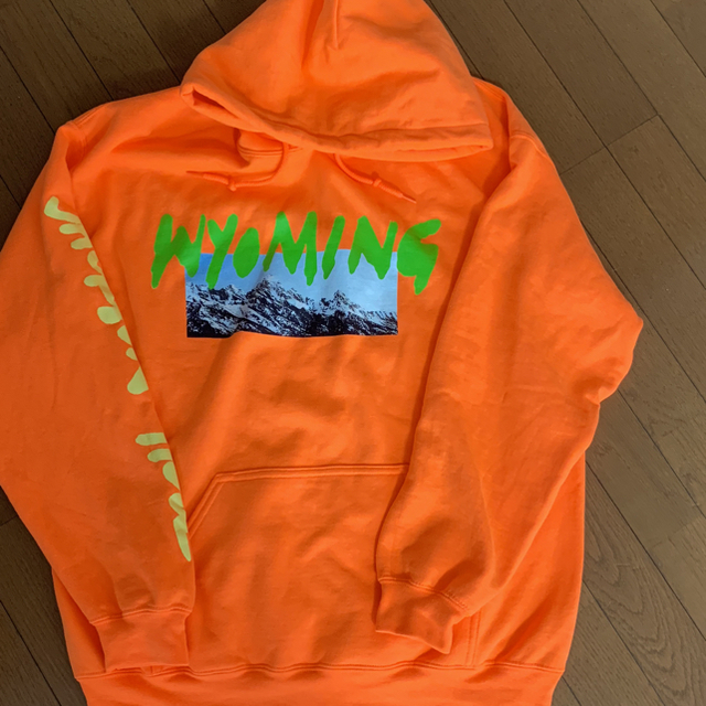 Supreme(シュプリーム)のKanye West カニエ Ye Wyoming Hoodie orange メンズのトップス(パーカー)の商品写真