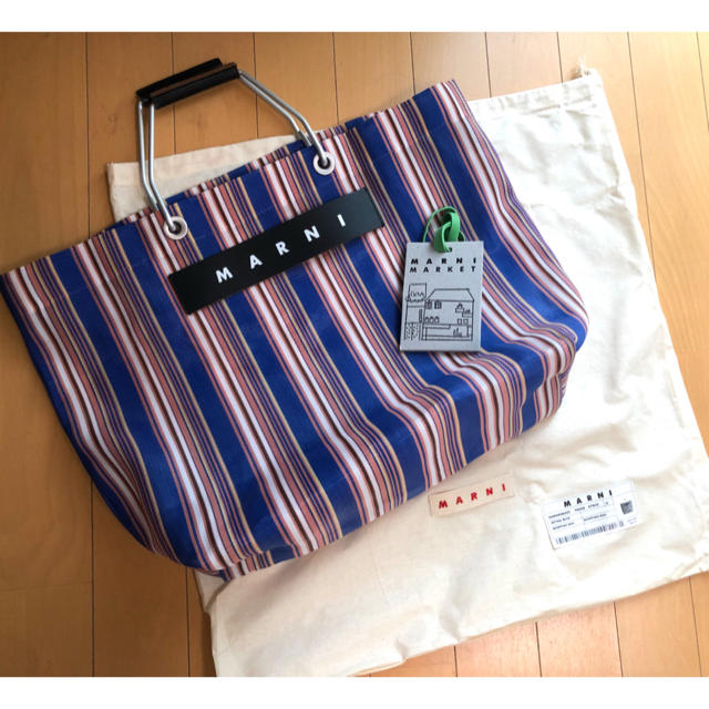 【Marni】正規品マルニ❤️フラワーカフェトートバッグ 送料込