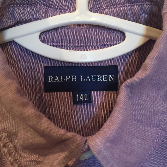 POLO RALPH LAUREN(ポロラルフローレン)のラルフローレンボタンダウンシャツ140 キッズ/ベビー/マタニティのキッズ服男の子用(90cm~)(ブラウス)の商品写真
