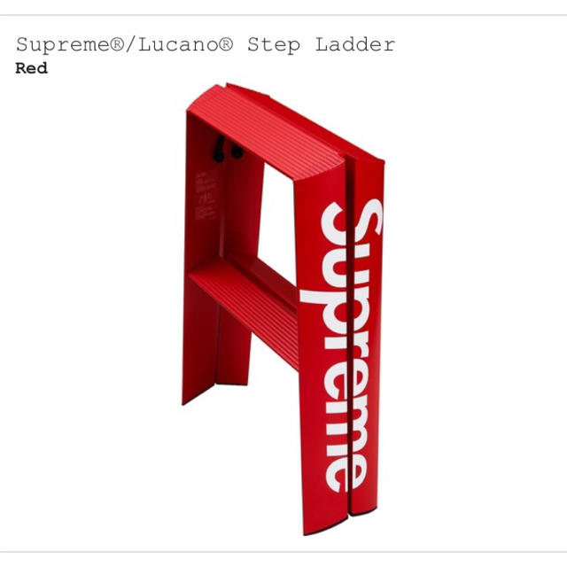 Supreme(シュプリーム)のsupreme lucano step ladder シュプリーム ラダー 脚立 インテリア/住まい/日用品のインテリア/住まい/日用品 その他(その他)の商品写真