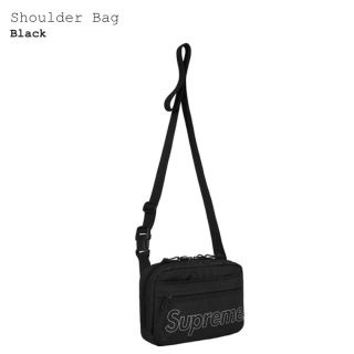 シュプリーム(Supreme)の込み supreme shoulder bag 18fw ブラック(ショルダーバッグ)