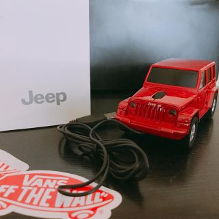 ジープ(Jeep)のJEEPグッズ クライスラー ラングラー  オリジナルUSBマウス(PC周辺機器)